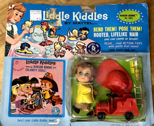 RARE Vintage Sealed Liddle Kiddles Mattel Bunson Bernie 3501 Firefighter 1965 picture