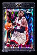 Dwyane Wade RARE WAVE REFRACTOR CARD Miami Heat picture