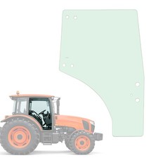 Right Cab Door Glass For Kubota M5N-111 L4240 L4740 L5240 L5740 L4630 L5030 picture
