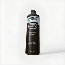 Vtg Original Vidal Sassoon Dark Brown Bottle Finishing Rinse 1983 Prop picture
