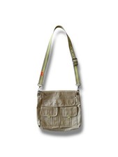 III Parcel Utility Messenger Crossbody Bag Purse Green picture