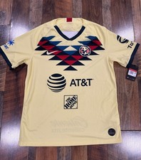 Nike Club America 2019-20 Home Stadium Jersey Mens Large New W/ Tags Aguilas picture