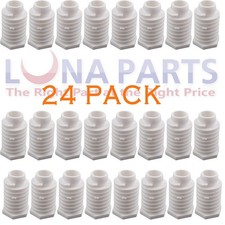 24Pcs 49621 2012 Dryer Leveling Legs Foot Feet for Whirlpool Kenmore 24 Pack picture