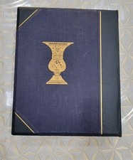 Arthur Szyk  Passover Haggadah ~ Blue Velvet Clam-Box - Excellent Hebrew  picture