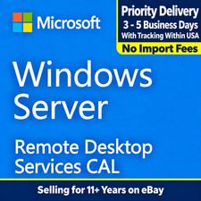 Remote Desktop User & Device RDS CALs for Windows Server 2025, 2022 & 2019 picture
