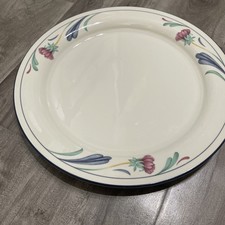 Lenox Poppies On Blue Dinner Plate, 10.75