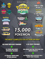 Pokemon Complete Living Dex Transfer - Compatible with Pokémon HOME picture