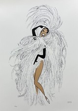 Al Hirschfeld JOSEPHINE BAKER IN PARIS Hand Signed Limited Edition Lithograph picture