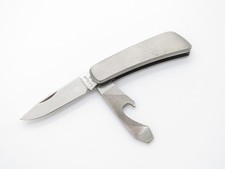 Vtg Kershaw Kai 5800 Seki Japan Gentleman Bottle Stainless Folding Pocket Knife picture