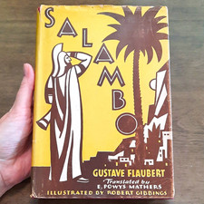 Salambo Gustave Flaubert 1932 Rarity Press Translated By E. Powys Mathers picture