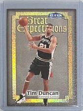 Tim Duncan 1998-99 Fleer Great Expectations # 4 picture