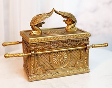 The Ark of the Covenant Box Model Collectible Golden Ark of Testimony picture