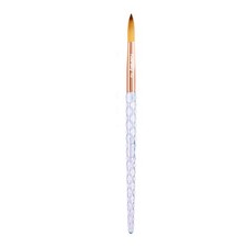 Kiara Sky Kolinsky Acrylic Nail Brush #10 - Pure Kolinsky Sable Hair picture
