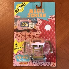 Matchbox Magic Screen Figure 1988 Pee Wee Herman Pee Wee's Playhouse Vintage NEW picture
