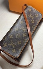 Authentic Louis Vuitton Pochette Twin GM Monogram Shoulder Bag (Good) picture