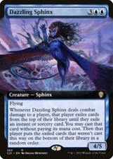 Magic the Gathering (mtg): C21: Dazzling Sphinx - Rare - Full Art picture