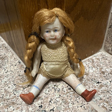 Antique German Bisque  4 1/2 inch Doll;  picture