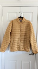 Brooks Brothers Red Fleece Men's L Thermore Puffer Jacket Mustard Gold Full Zip picture
