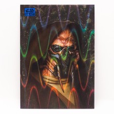 2025 Topps Star Wars Chrome Galaxy Plo Koon #43 Blue Ray Wave 162/175 picture