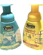 PEEPS 2 Foaming Hand Soap1-Vanilla + 1-Blueberry Marshmallow Blue /Yellow 👀 picture