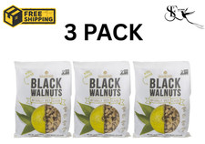 Hammons Hand Harvested Black Walnuts Large Pieces 12 oz Pack of 3 picture