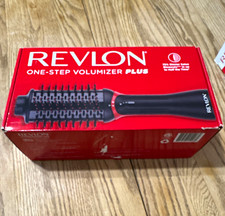 Revlon One-Step Volumizer Plus Dryer Brush Detachable 4 Heat Black/Red picture
