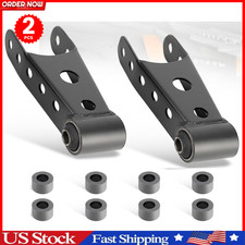 2'-3' Rear Lowering Drop Shackles Kit for 1988-2018 Chevrolet Silverado 1500,... picture