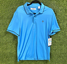 Original Penguin Sport Blue Golf Polo Shirt Short Sleeve Men's M picture
