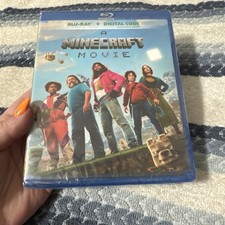 NEW** A Minecraft Movie (2025) Blu-ray + Digital. Jason Momoa, Jack Black. picture