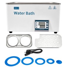 6L Lab Water Bath HH-2 Digital Thermostatic 0.5°C Accuracy Anti-Dry Burn 600W picture