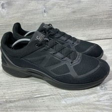 ECCO Biom Fjuel Shoes Mens 14 48 Black Mesh Suede Low Natural Motion Activewear picture