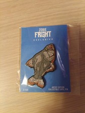 Zobie Fright Exclusive Artist Edition Numbered / 500  The Piranha Enamel Pin picture