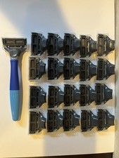 21 x Harry's Men's Razor Blade Refills, 5 Blade Razor Cartridges Genuine Germany picture