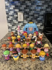 Fisher Price Little People Lot 34 Disney Toy Story DC Joker Animals Carriage picture