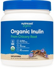 Nutricost Organic Inulin Powder 1LB (454 Grams) 7.5 Grams of Fiber Per Serving picture