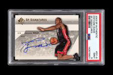 2003 SP Authentic Signatures Dwyane Wade Rookie On-Card Auto#DY-A PSA 9 Low POP picture