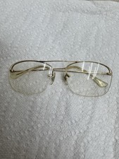 vintage shuron sc usa eyeglasses frames ronstrong gold round cable temples picture