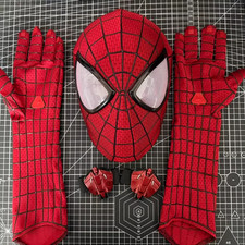 The Amazing Spider-Man 2 Gloves + Web Shooters Cosplay Costume Accessories Gift picture