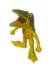 Froggacuda Arco Other World Action Figure Rubber Toy Vtg Alligator Frog Reptile picture