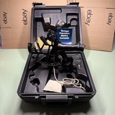 Vintage Tamaya MS-733 Spica Micrometer Marine Sextant w/ Case Certificate Japan picture
