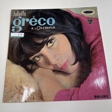 Juliette Gréco L'Olympia Vinyl Record - French LP picture