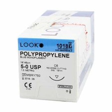 *12-Pieces* Look Polypropylene Blue Monofilament 18