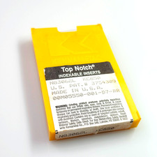 Kennametal NG3062L KC850 Carbide Top-Notch Grooving Inserts (Box of 10) picture