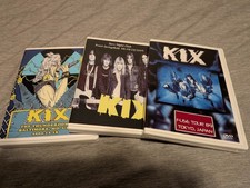 KIX - 3 DVD Lot - Live 2004-2005 + Music Videos   NTSC picture