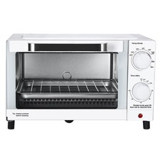 Mainstays 4 Slice Countertop Toaster Oven with 3 Settings, Includes Baking Rack picture