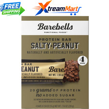 Barebells Salty Peanut Protein Bars, 20g Protein, 1.9 oz., 4 Count picture
