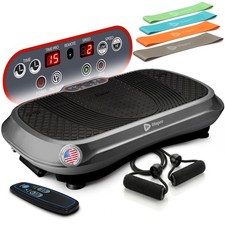 Lifepro Waver Vibration Plate Exercise Machine Full Body Workout Lymphatic -Gray picture