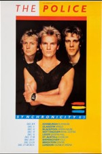 The Police Original UK Tour Poster Synchronicity Album picture