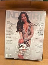 INDUSTRY Magazine ZOE SALDANA Staten Island - Holiday/Winter Fashion Issue picture