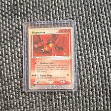 Pokemon Co. Magmar ex 100/109 EX Ruby & Sapphire HP90 Holo Rare EX ENG 2003 picture